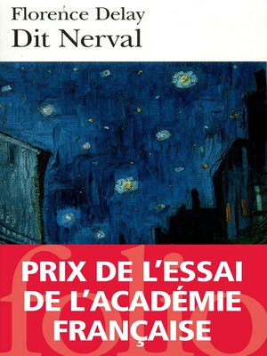 cover image of Dit Nerval